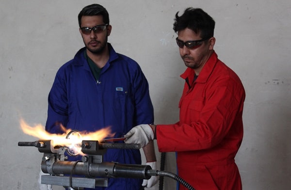 جوشکاری فورجینگ سر به سر میلگرد